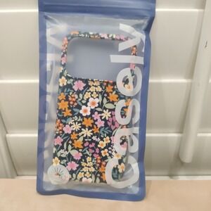 Casely Full Bloom Navy Floral Case iPhone 17 Pro MagSafe Compatible - New